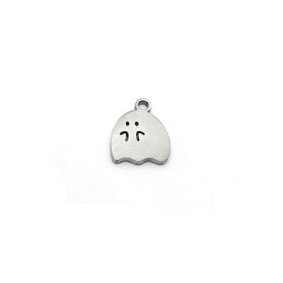 20 Pcs Cute Halloween Ghost Charms Image 1