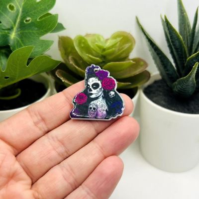 20 Pcs Dia De Los Muertos Pendant Image 1
