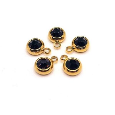 20 Pcs February Purple Charms Image 1