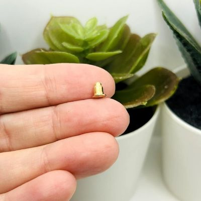 20 Pcs Gold Earring Backs Image 1
