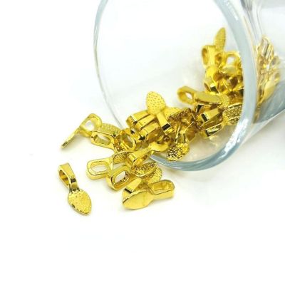 20 Pcs Gold Jewelry Bail Image 1