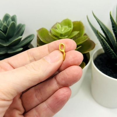 20 Pcs Gold Jewelry Bail Image 2