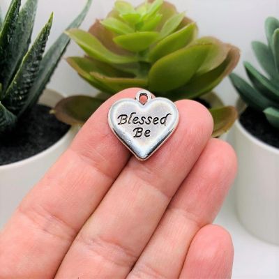 20 Pcs Halloween Blessed Be Witch Charms Image 1
