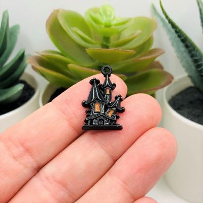 20 Pcs Halloween Haunted House Charms Image 1