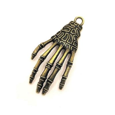 20 Pcs Halloween Skeleton Hand Pendants Image 1