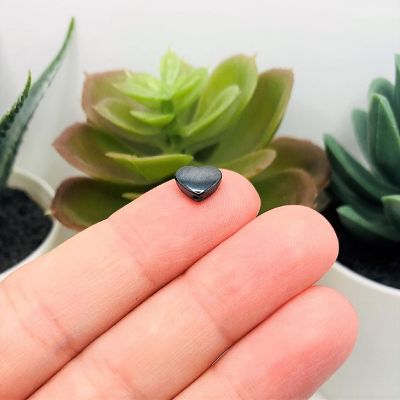 20 Pcs Hematite Heart Spacer Charm Beads Image 2