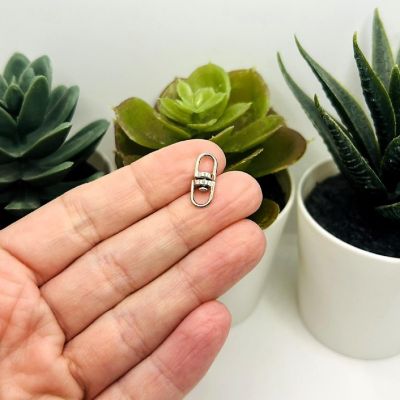 20 Pcs Keychain Swivel Connectors Image 1