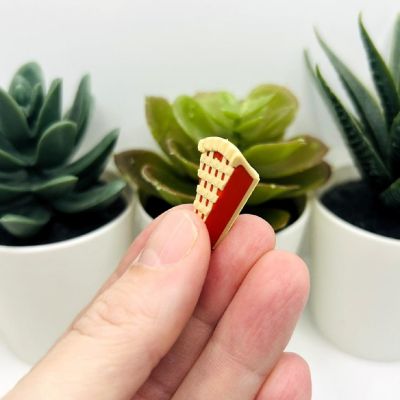 20 Pcs Lattice Cherry Pie Charms Image 3