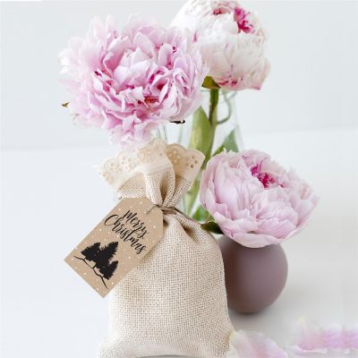 20 Pcs Modern Black Forest Christmas Tag Image 2