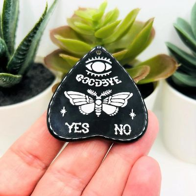 20 Pcs Moth Ouija Planchette Pendants Image 1