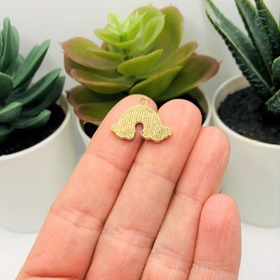 20 Pcs Rainbow Charms with Cloud Image 2