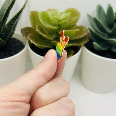 20 Pcs Rainbow Pride Peace Charms Image 3