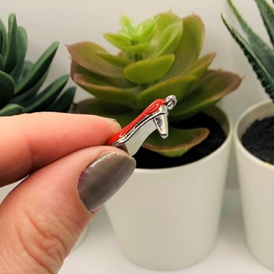 20 Pcs Red Ruby Heels Charms Image 3