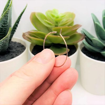20 Pcs Rose Gold Plated Wine Ring Bases Image 1