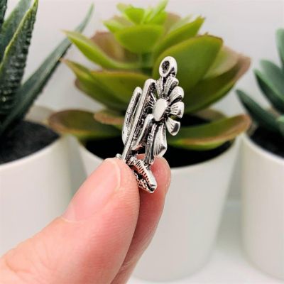 20 Pcs Saguaro Cactus Charms with Sun Image 3