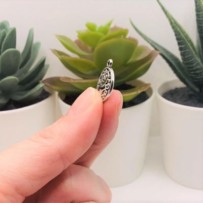 20 Pcs Silver Filigree Scroll Connectors Image 3