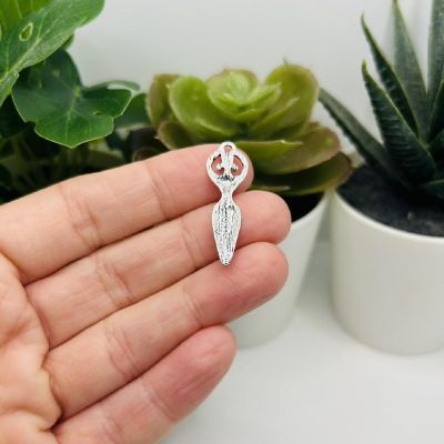 20 Pcs Silver Goddess Charms Image 2