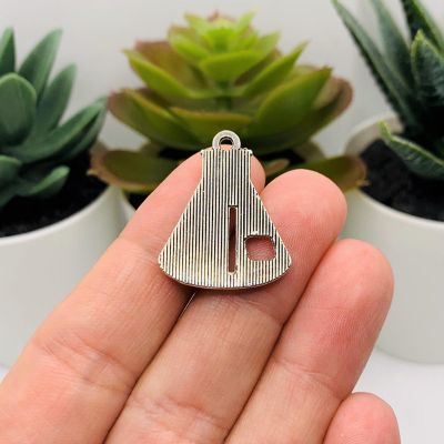 20 Pcs Silver Graduate Beaker Charms Image 3