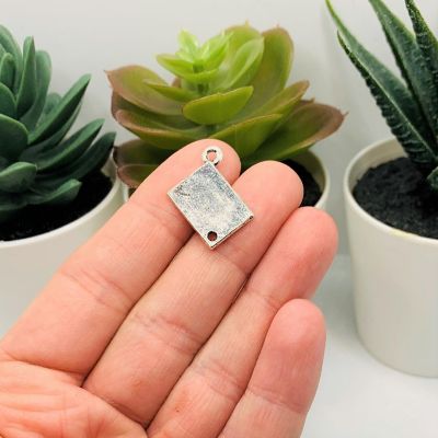 20 Pcs Silver Passport Travel Connectors Image 2