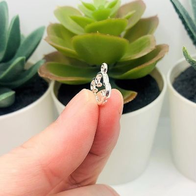 20 Pcs Silver Plated Cloud Charms Image 2