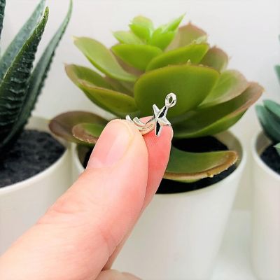 20 Pcs Silver Shooting Star Charms Image 3