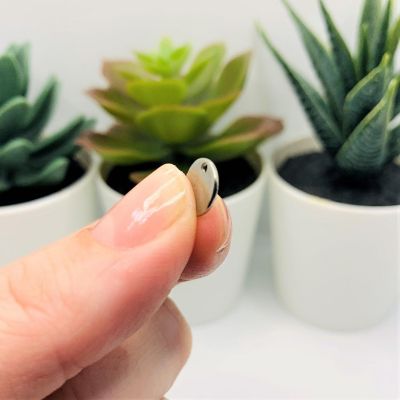 20 Pcs Silver Stamping Tag Blanks Image 2
