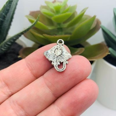 20 Pcs Silver Stingray Charms Image 2
