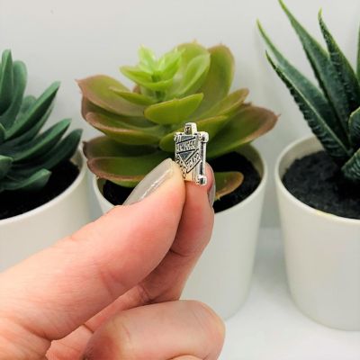 20 Pcs Silver Travel Suitcase Charms Image 2