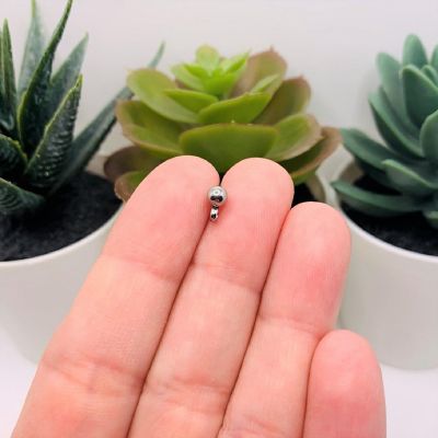 20 Pcs Stainless Steel Stud Earring Base Image 2