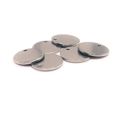20 Pcs Steel Stamping Tag Blanks Image 1