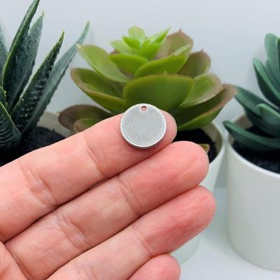 20 Pcs Steel Stamping Tag Blanks Image 1