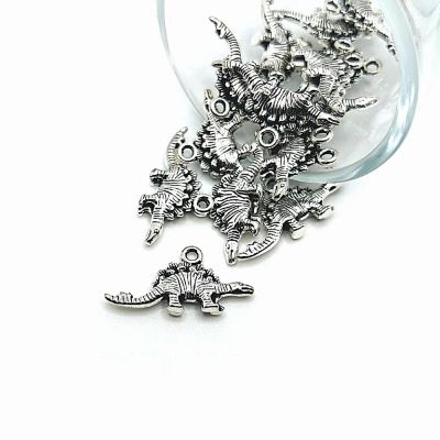 20 Pcs Stegosaurus Dinosaur Charms Image 1