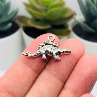 20 Pcs Stegosaurus Dinosaur Charms Image 2