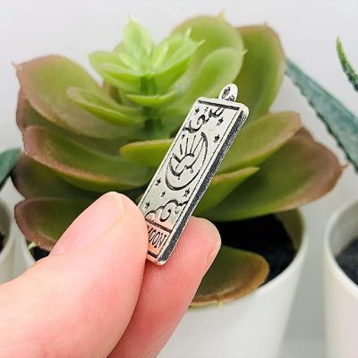 20 Pcs The Moon Tarot Card Charms Image 3