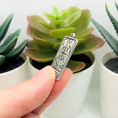 20 Pcs The World Tarot Card Charms Image 3