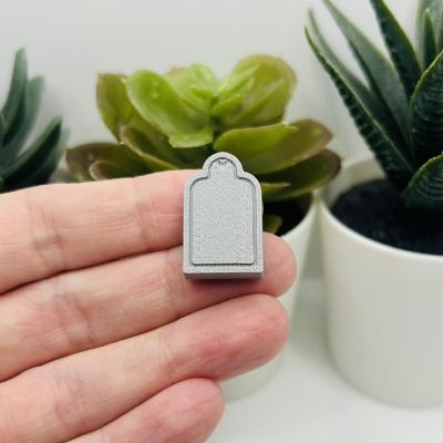 20 Pcs Tombstone Halloween Charms Image 2