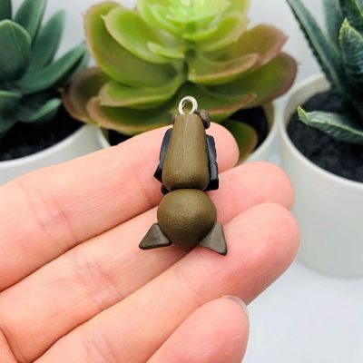 20 Pcs Upside Down Halloween Bat  Charms Image 2