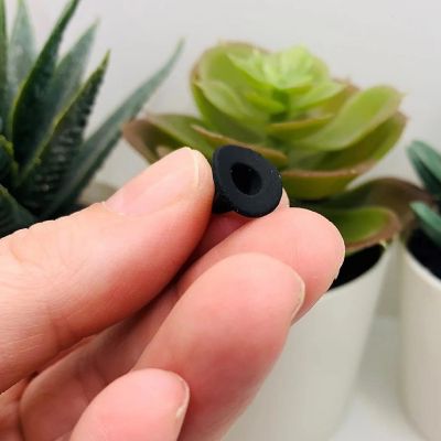 20 Pieces Black 3D Witch Hat Charms Image 3