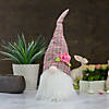 20" Pink Easter Gnome Table Top Decor Image 1