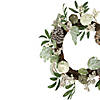 20" Pumpkin and Berries with Pinecones Artificial Fall Harvest Twig Wreath  20-Inch  Unlit Image 2