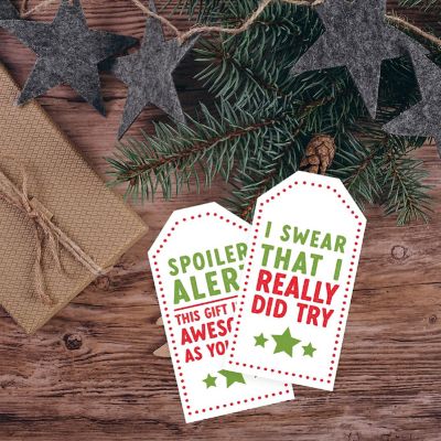 20 Silly Christmas Gift Tags Image 2