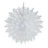 20" Snowflakes Tissue Paper Hanging Decorations - 12 Pc. Image 1
