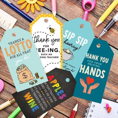 20 Teacher Appreciation Classic Gift Tag Image 1