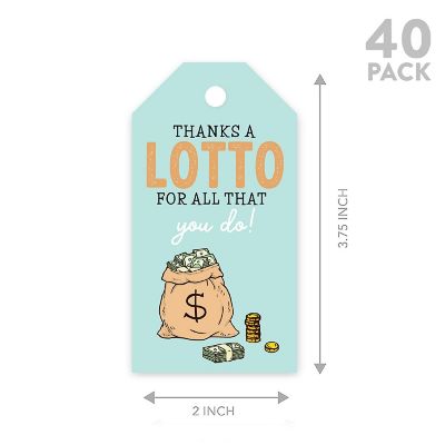 20 Teacher Appreciation Classic Gift Tag Image 2