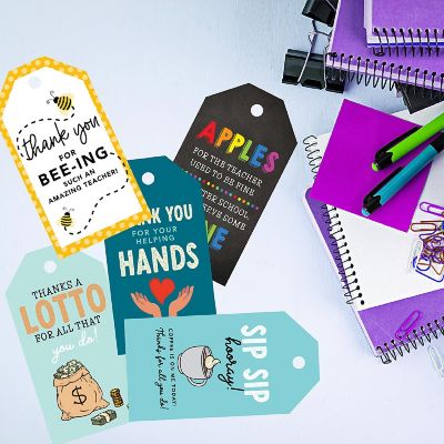 20 Teacher Appreciation Classic Gift Tag Image 3