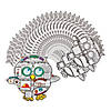 20" x 17" Bulk 150 Pc. Color Your Own Paper Owl About Me Posters Image 1