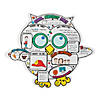 20" x 17" Color Your Own Paper Owl About Me Posters - 30 Pc. Image 1