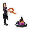 20" x 2 Ft. Inflatable Witch Hat Ring Toss Vinyl Halloween Game Image 1