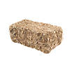 20" x 9" FloraCraft&#174; Decorative Straw Hay Bale Block Image 1