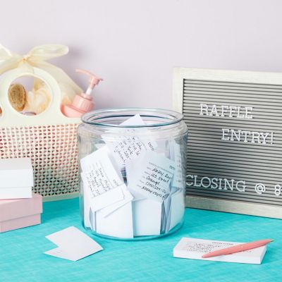 2000 Raffle Ticket Sheets, Blank Entry Forms for Contests, School Events, White, 20 Pads Image 1